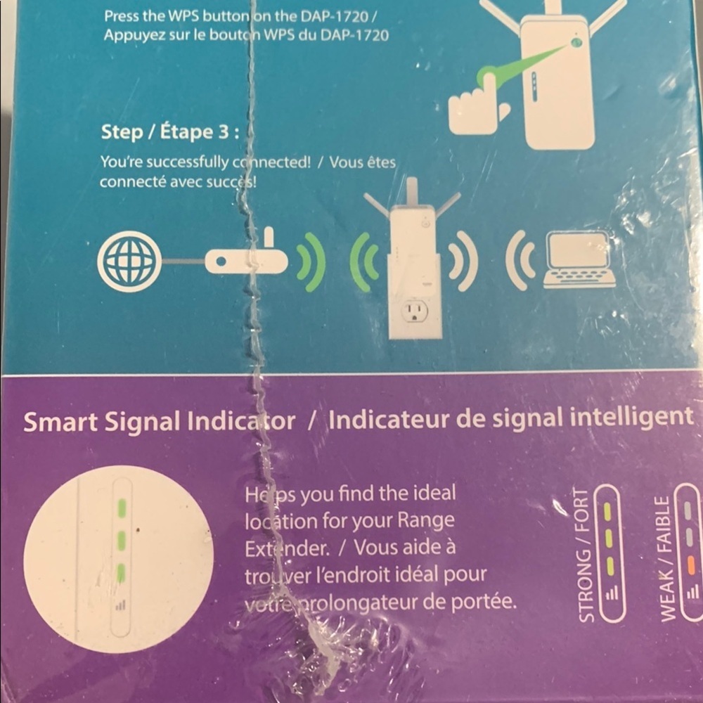 D-Link White Dual Band Wi-Fi Range Extender - Picture 4 of 5